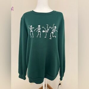 Skeleton Fleece Sweatshirt